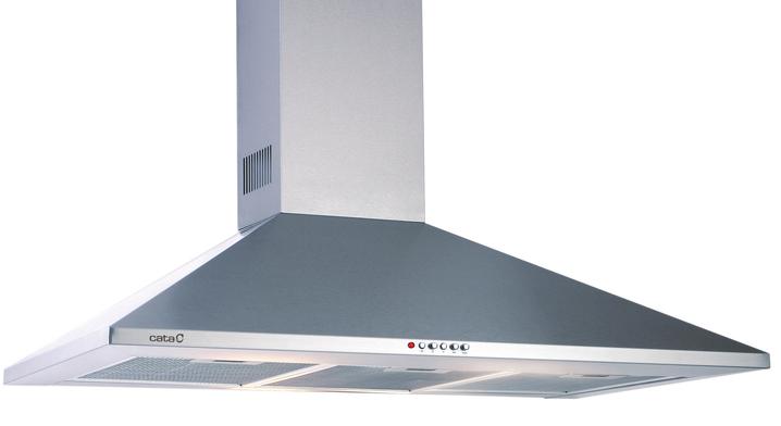 Imagen Campana 900 I Md. Omega inox. Decorativa CATA